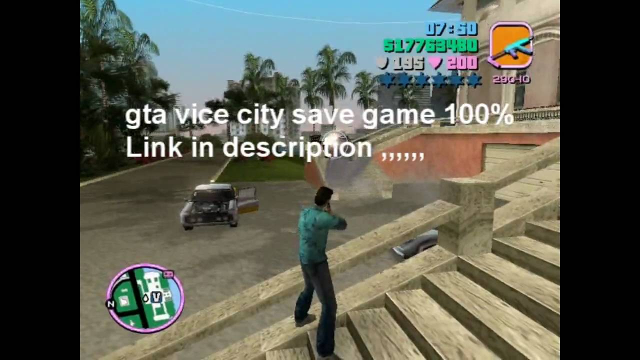 Gta vice city saved game files